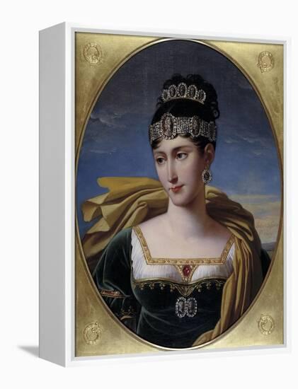 Pauline, Princess Borghese, c.1809-Robert Lefevre-Framed Premier Image Canvas