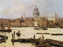 A View of St. Paul's from the Thames-Paulo Sala-Giclee Print