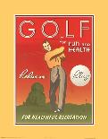 Golf For Health-Paulo Viveiros-Art Print