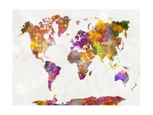 Beautiful World Maps Artwork For Sale Posters And Prints