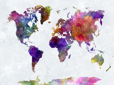 world maps artwork for sale posters and prints at art com world map art