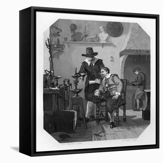 Paulus and Adam Van Vianen, Dutch Silversmiths, C1870-H Sluyter-Framed Premier Image Canvas