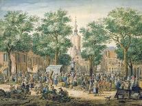 View of a Town House Garden in the Hague, 1775-Paulus Constantin La Fargue-Giclee Print
