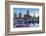 Paulus Hook, Morris Canal Basin, Liberty Landing Marina-Alan Copson-Framed Photographic Print