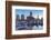 Paulus Hook, Morris Canal Basin, Liberty Landing Marina-Alan Copson-Framed Photographic Print