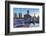 Paulus Hook, Morris Canal Basin, Liberty Landing Marina-Alan Copson-Framed Photographic Print