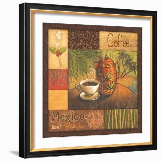 Pause Cafe I-Delphine Corbin-Framed Art Print