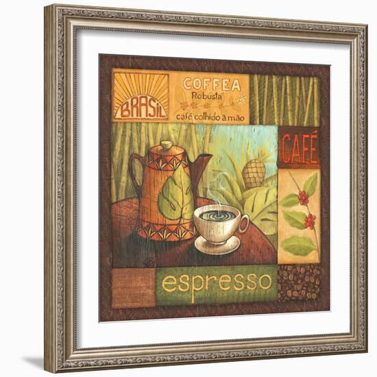 Pause Cafe II-Delphine Corbin-Framed Art Print