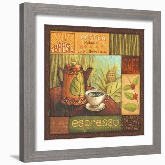 Pause Cafe II-Delphine Corbin-Framed Art Print