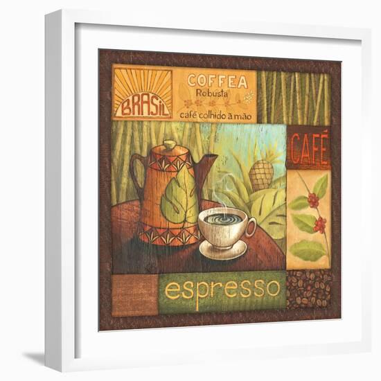 Pause Cafe II-Delphine Corbin-Framed Art Print