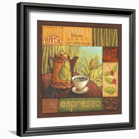 Pause Cafe II-Delphine Corbin-Framed Art Print