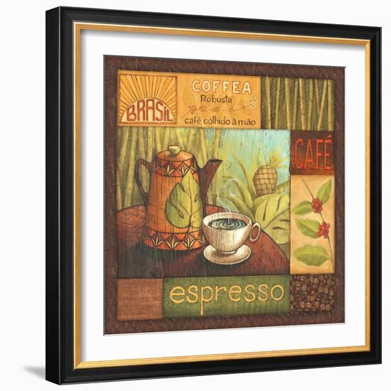 Pause Cafe II-Delphine Corbin-Framed Art Print