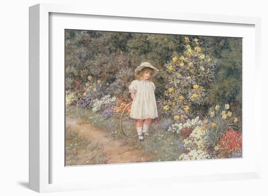 Pause for Reflection-Helen Allingham-Framed Giclee Print