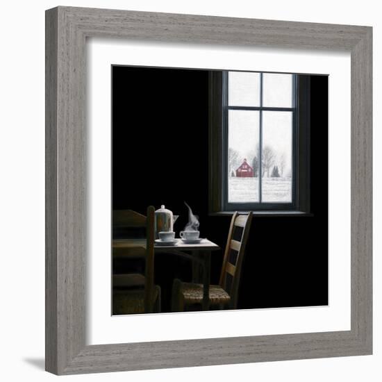 Pause-Karen Hollingsworth-Framed Art Print