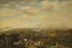Prince Frederick Henry at the Siege of Hertogenbosch-Pauwels van Hillegaert-Framed Art Print