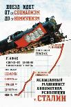 Train is Moving from the Socialist Station-Pavel Sokolov-skalya-Art Print