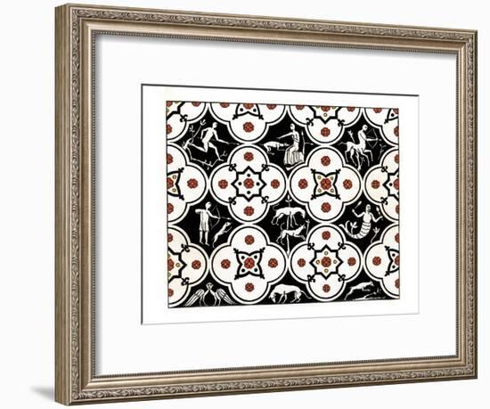 Pavement, 12th Century-Henry Shaw-Framed Giclee Print