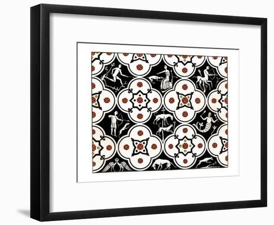 Pavement, 12th Century-Henry Shaw-Framed Giclee Print