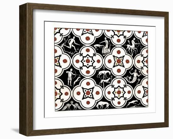 Pavement, 12th Century-Henry Shaw-Framed Giclee Print