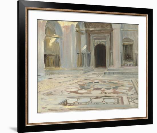 Pavement, Cairo, 1891-John Singer Sargent-Framed Premium Giclee Print