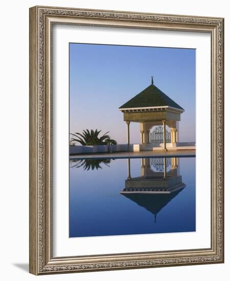 Pavilion and Pool-Tibor Bognár-Framed Photographic Print