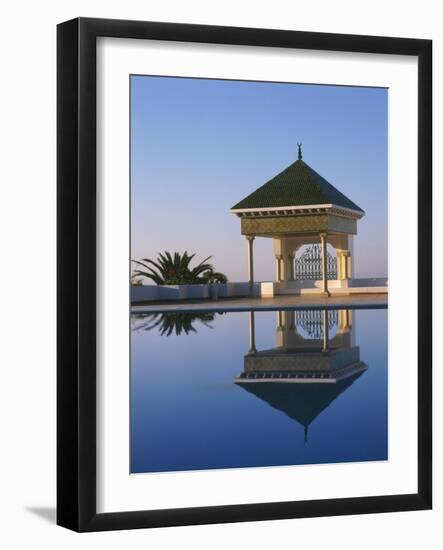 Pavilion and Pool-Tibor Bognár-Framed Photographic Print