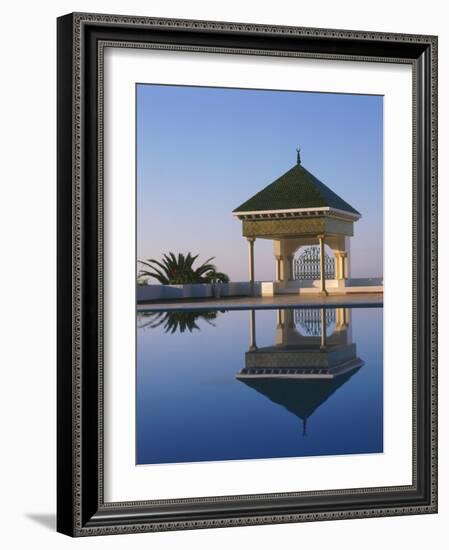 Pavilion and Pool-Tibor Bognár-Framed Photographic Print