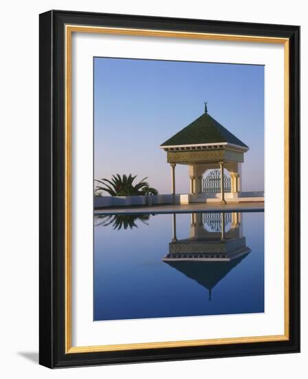 Pavilion and Pool-Tibor Bognár-Framed Photographic Print