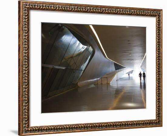 Pavilion Bridge, Zaragoza, Spain-Walter Bibikow-Framed Photographic Print