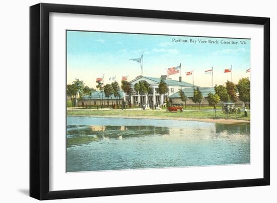 Pavilion, Green Bay, Wisconsin-null-Framed Art Print