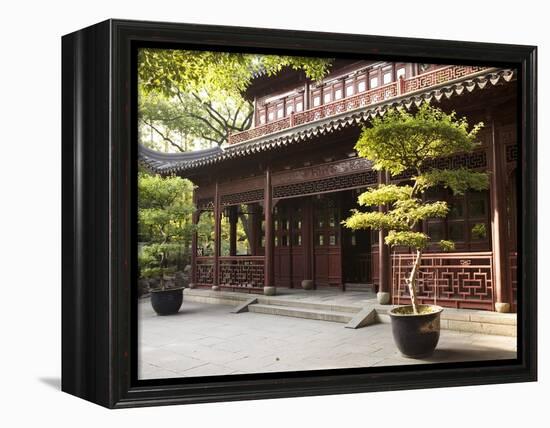 Pavilion Hall in Garden Complex-Kevin R Morris-Framed Premier Image Canvas