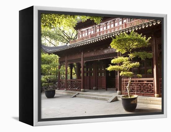 Pavilion Hall in Garden Complex-Kevin R Morris-Framed Premier Image Canvas