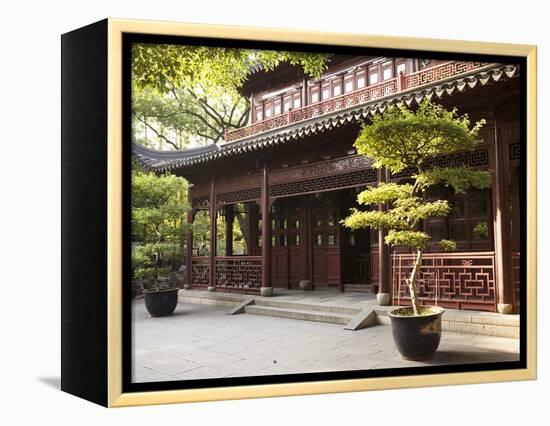 Pavilion Hall in Garden Complex-Kevin R Morris-Framed Premier Image Canvas
