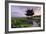 Pavilion, Lotus Field and Zig Zag Bridge at West Lake, Hangzhou, Zhejiang, China, Asia-Andreas Brandl-Framed Photographic Print