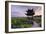 Pavilion, Lotus Field and Zig Zag Bridge at West Lake, Hangzhou, Zhejiang, China, Asia-Andreas Brandl-Framed Photographic Print