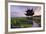 Pavilion, Lotus Field and Zig Zag Bridge at West Lake, Hangzhou, Zhejiang, China, Asia-Andreas Brandl-Framed Photographic Print