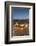 Pavilion near Wu Hua Gate at dusk, Dali, Yunnan, China, Asia-Ian Trower-Framed Photographic Print