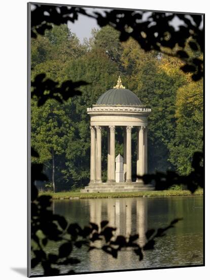 Pavilion or Folly in Grounds of Schloss Nymphenburg, Munich (Munchen), Bavaria (Bayern), Germany-Gary Cook-Mounted Photographic Print