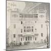 Pavillon Bleu Restaurant in Paris During Exposition Universelle, 1900, France-null-Mounted Giclee Print