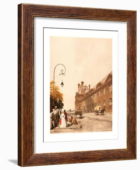 Pavillon De Flore, Tuileries, 1839-Thomas Shotter Boys-Framed Giclee Print