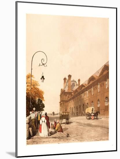 Pavillon De Flore, Tuileries, 1839-Thomas Shotter Boys-Mounted Giclee Print
