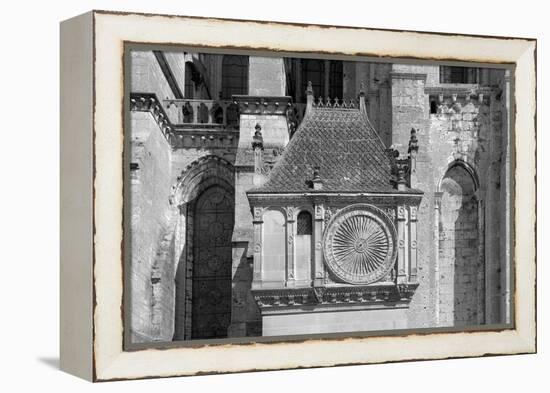 Pavillon de l'horloge, Chartres Cathedral, Chartres, Eure-et-Loir, France-Panoramic Images-Framed Premier Image Canvas