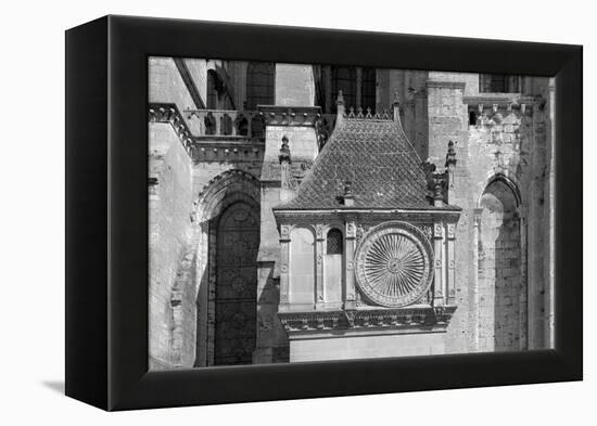 Pavillon de l'horloge, Chartres Cathedral, Chartres, Eure-et-Loir, France-Panoramic Images-Framed Premier Image Canvas