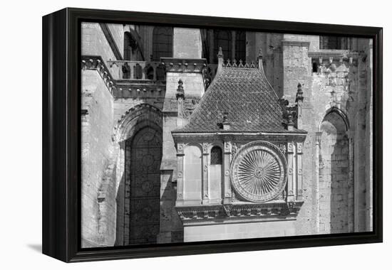 Pavillon de l'horloge, Chartres Cathedral, Chartres, Eure-et-Loir, France-Panoramic Images-Framed Premier Image Canvas