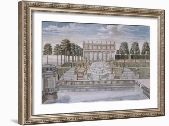 Pavillon de la Cascade à Lunéville-null-Framed Giclee Print