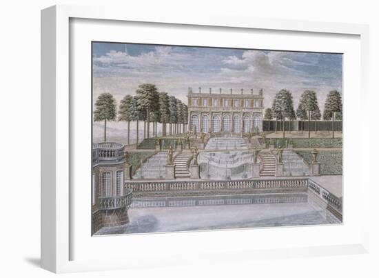 Pavillon de la Cascade à Lunéville-null-Framed Giclee Print