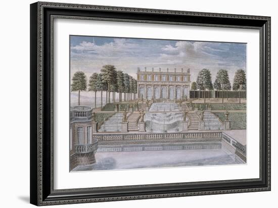 Pavillon de la Cascade à Lunéville-null-Framed Giclee Print