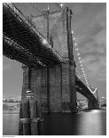 Brooklyn Bridge Shadow-Pavone-Framed Art Print