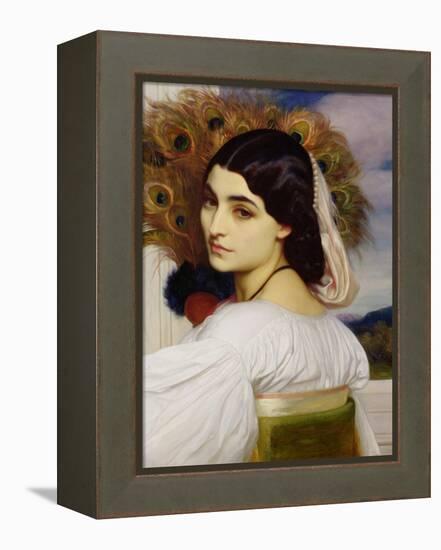 Pavonia, 1859-Frederick Leighton-Framed Premier Image Canvas