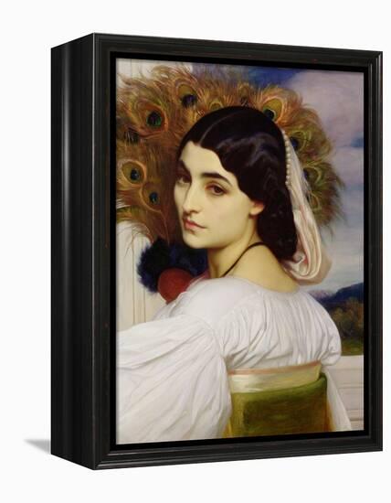 Pavonia, 1859-Frederick Leighton-Framed Premier Image Canvas